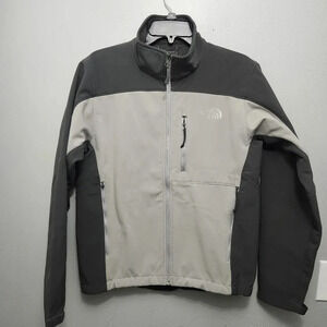 The north face men's jacket size S gray